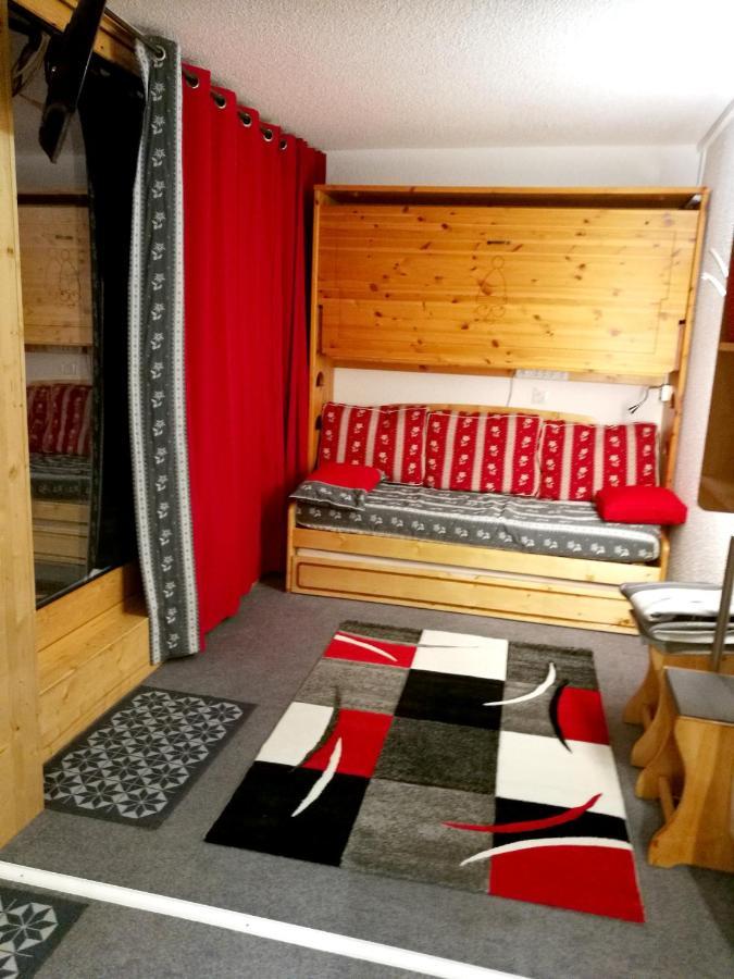 Appartement D'Une Chambre A La Plagne Aime 2000 A 10 M Des Pistes Avec Vue Sur La Ville Et Terrasse Amenagee Macot-la-Plagne Dış mekan fotoğraf