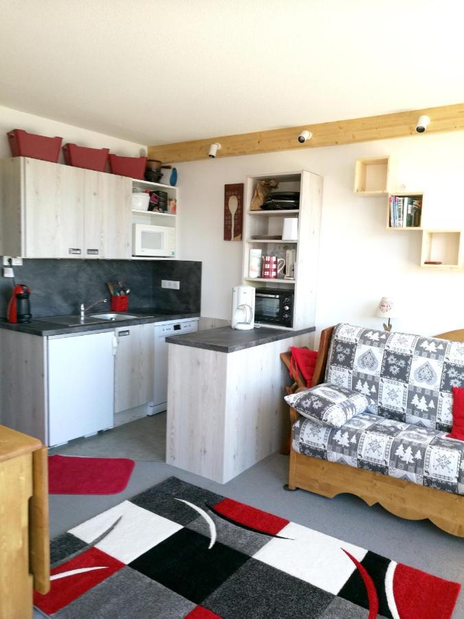 Appartement D'Une Chambre A La Plagne Aime 2000 A 10 M Des Pistes Avec Vue Sur La Ville Et Terrasse Amenagee Macot-la-Plagne Dış mekan fotoğraf