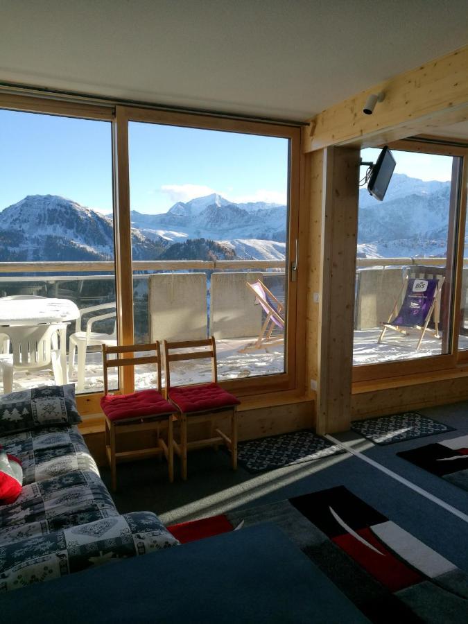 Appartement D'Une Chambre A La Plagne Aime 2000 A 10 M Des Pistes Avec Vue Sur La Ville Et Terrasse Amenagee Macot-la-Plagne Dış mekan fotoğraf