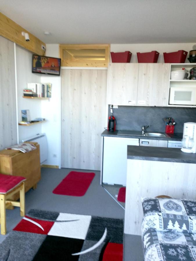 Appartement D'Une Chambre A La Plagne Aime 2000 A 10 M Des Pistes Avec Vue Sur La Ville Et Terrasse Amenagee Macot-la-Plagne Dış mekan fotoğraf