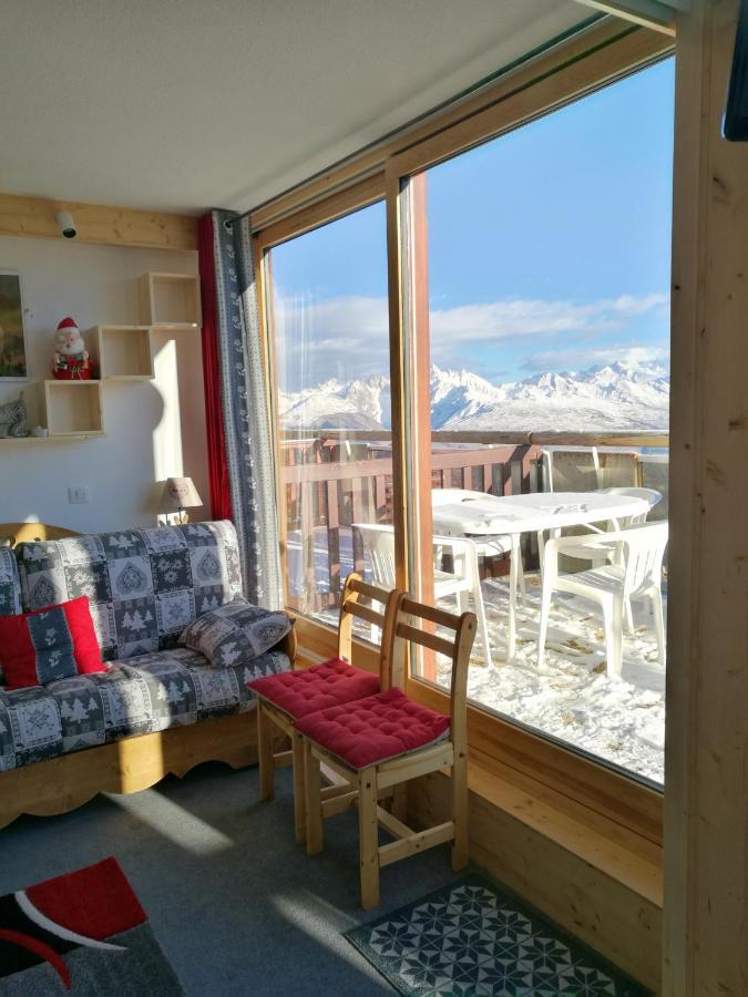 Appartement D'Une Chambre A La Plagne Aime 2000 A 10 M Des Pistes Avec Vue Sur La Ville Et Terrasse Amenagee Macot-la-Plagne Dış mekan fotoğraf