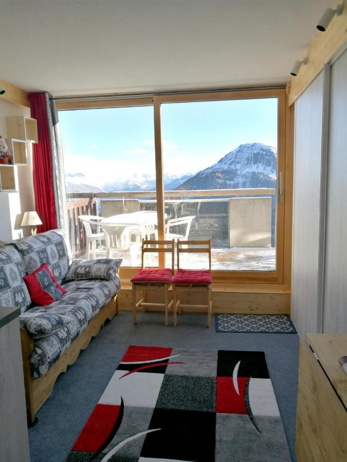 Appartement D'Une Chambre A La Plagne Aime 2000 A 10 M Des Pistes Avec Vue Sur La Ville Et Terrasse Amenagee Macot-la-Plagne Dış mekan fotoğraf