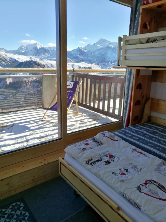 Appartement D'Une Chambre A La Plagne Aime 2000 A 10 M Des Pistes Avec Vue Sur La Ville Et Terrasse Amenagee Macot-la-Plagne Dış mekan fotoğraf