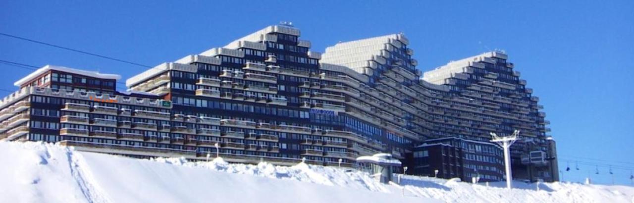 Appartement D'Une Chambre A La Plagne Aime 2000 A 10 M Des Pistes Avec Vue Sur La Ville Et Terrasse Amenagee Macot-la-Plagne Dış mekan fotoğraf