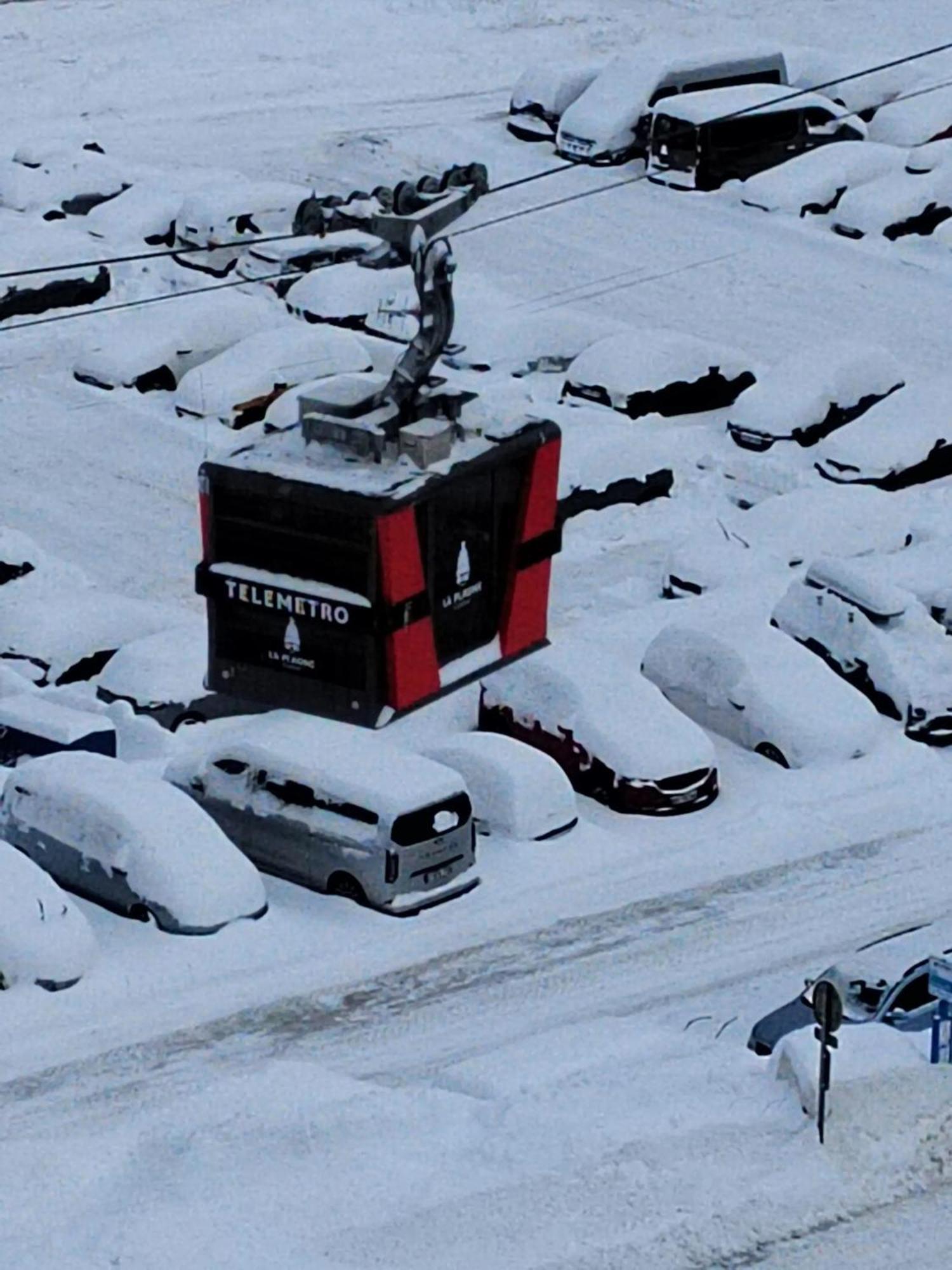 Appartement D'Une Chambre A La Plagne Aime 2000 A 10 M Des Pistes Avec Vue Sur La Ville Et Terrasse Amenagee Macot-la-Plagne Dış mekan fotoğraf